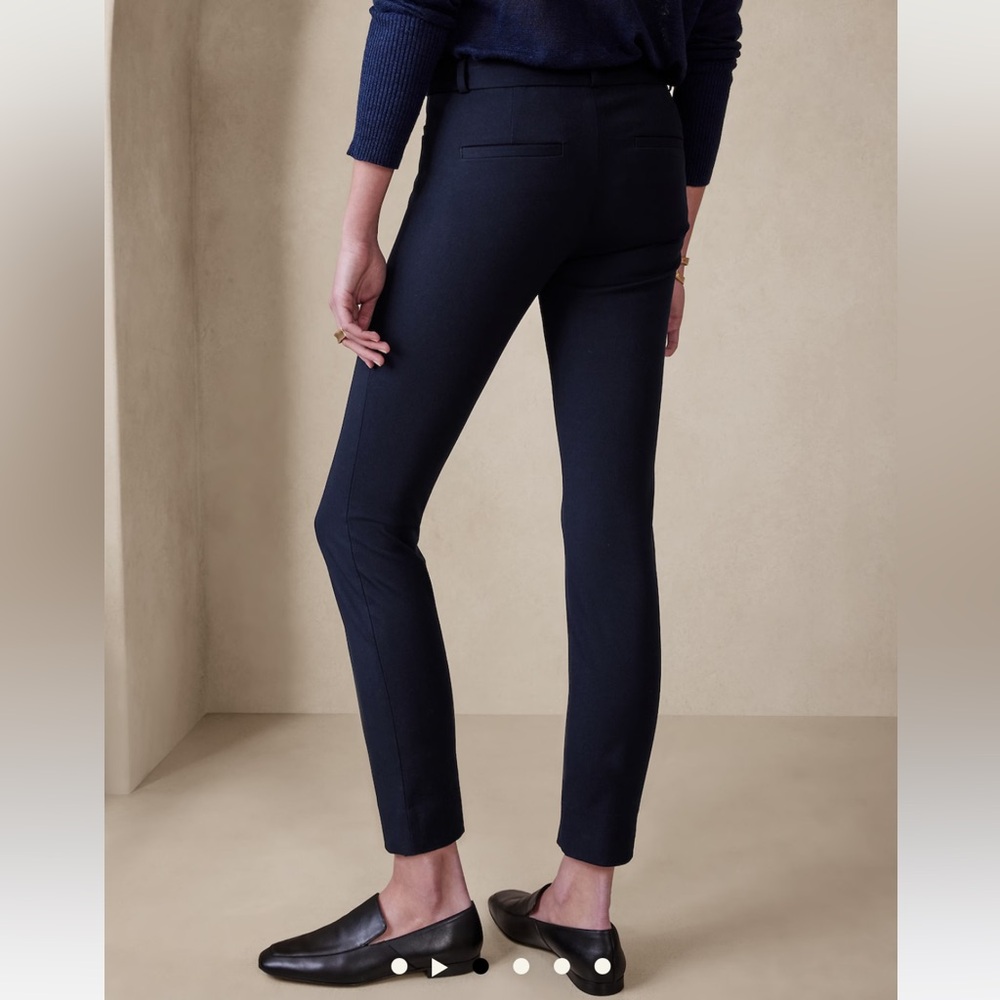 Banana Republic Skinny Sloane Pant Navy Size 12P